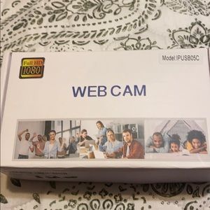 Webcam with Microphone, Full HD 1080P